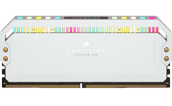 Memria RAM Corsair Dominator Platinum RGB 32GB (2x16GB) DDR5-5600MHz CL36 Branca 3